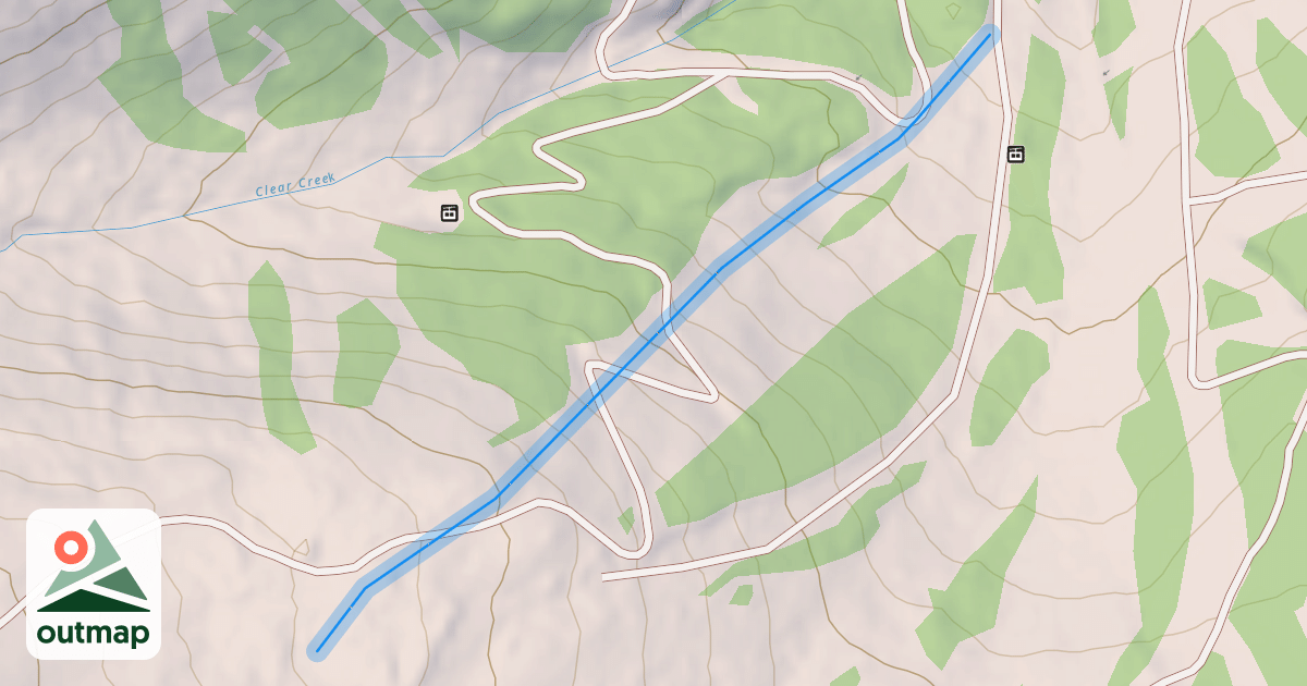 Map of Fire Cut
