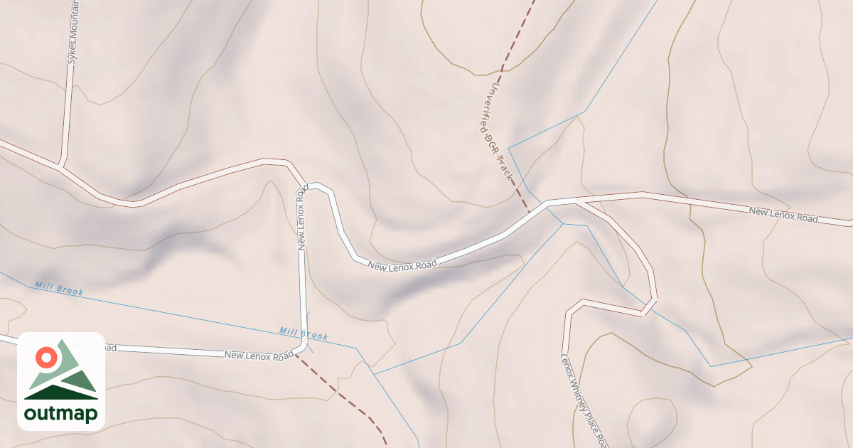 Map of New Lenox Road