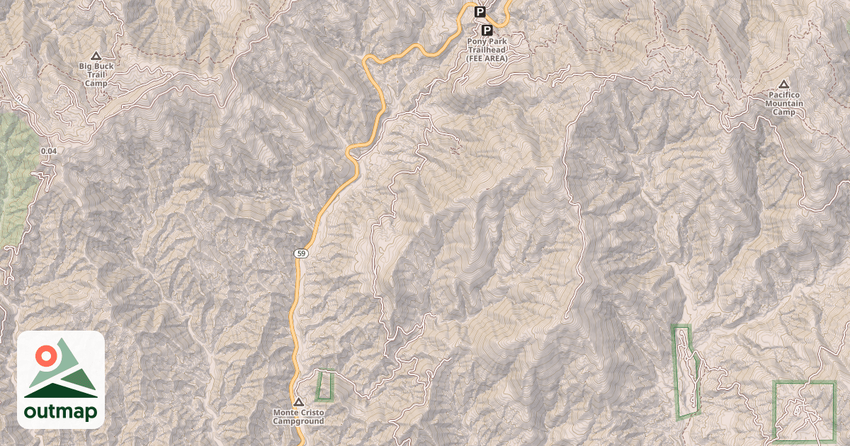 Map of LYNX GULCH RD