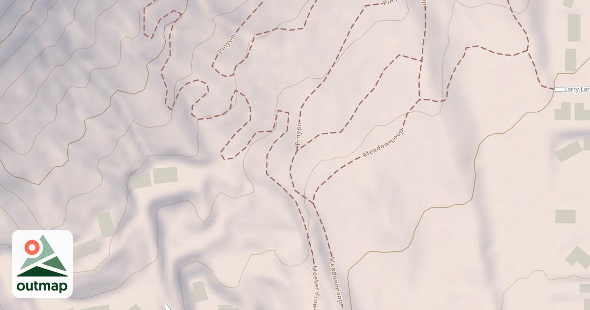 Map of Meadow Loop Trail