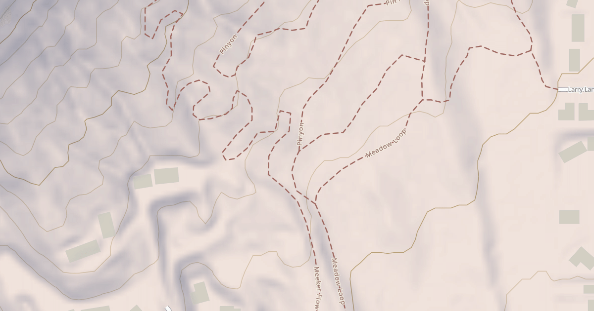 Map preview of Meadow Loop Trail