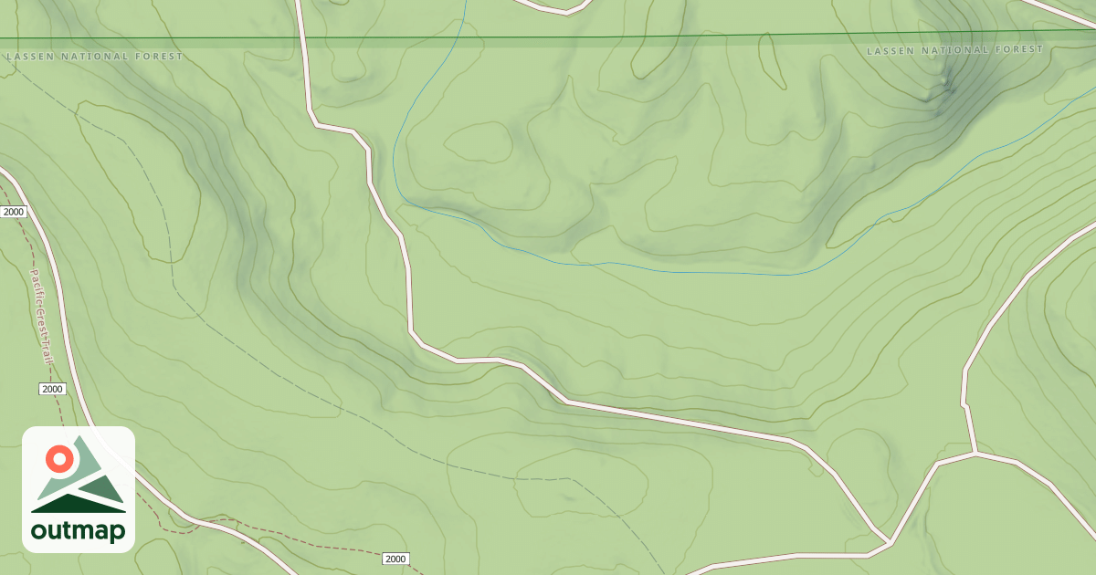 Map of CROSS LOCHERMAN