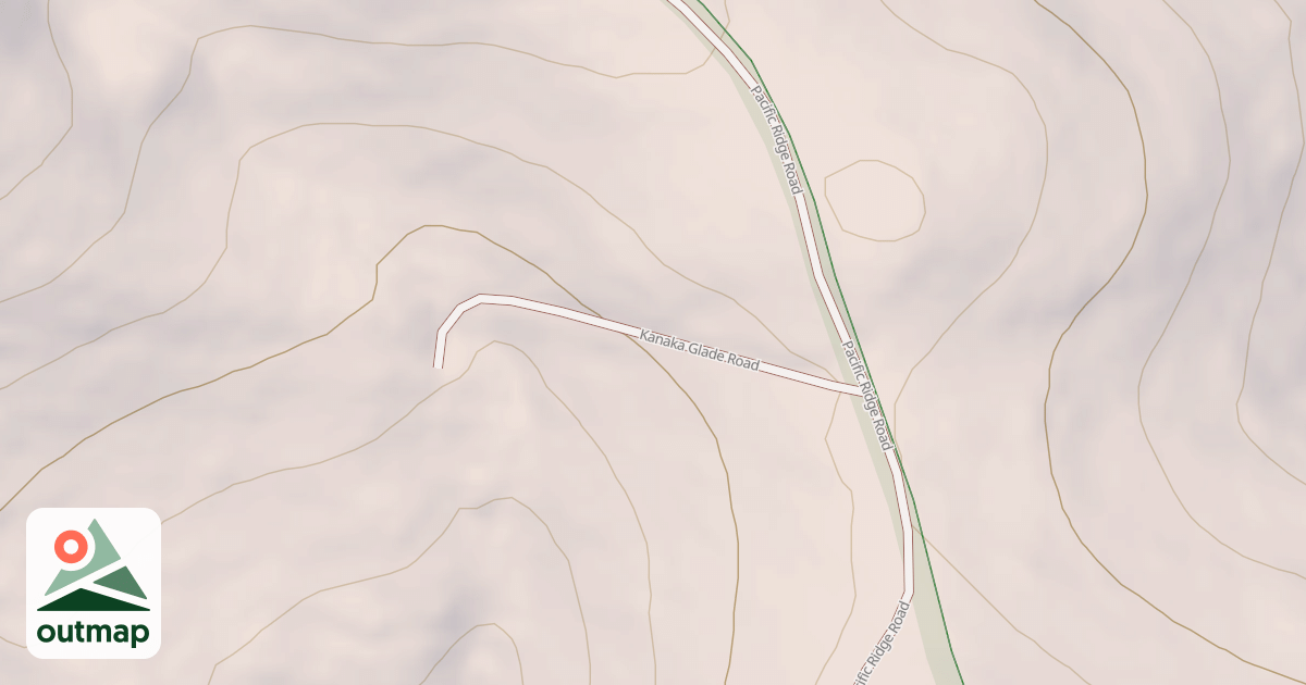 Map of KANAKA GLADE