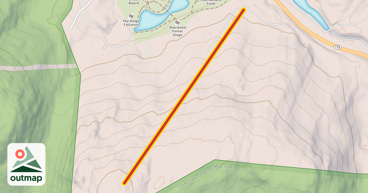 Map of Tiger Lift