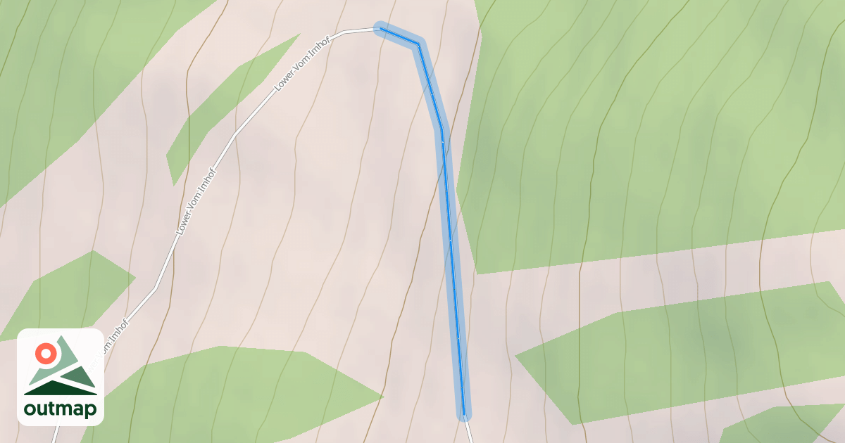 Map of Upper Vom Imhof