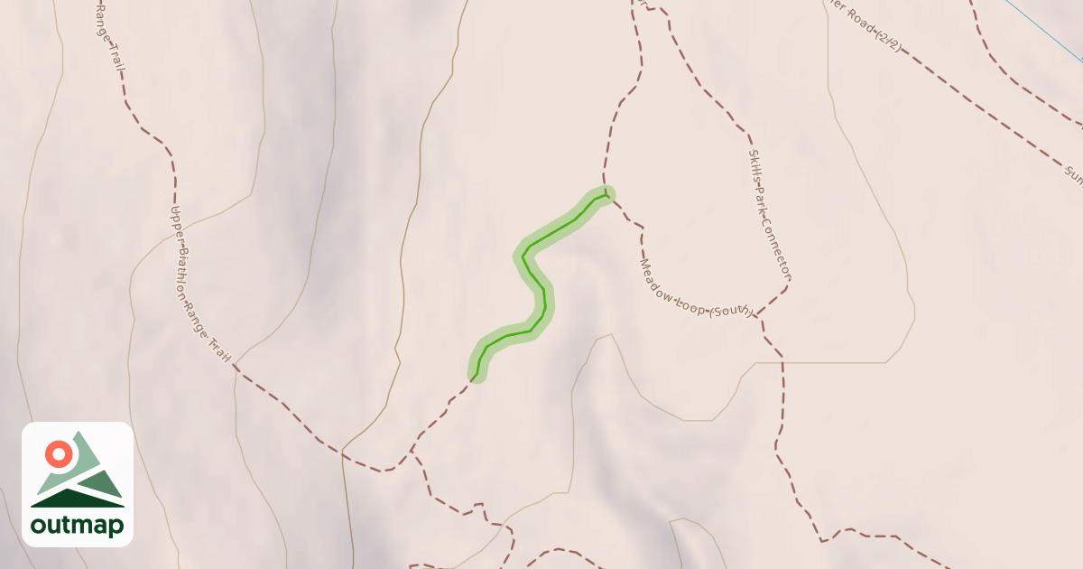 Map of Whiskely Gulch