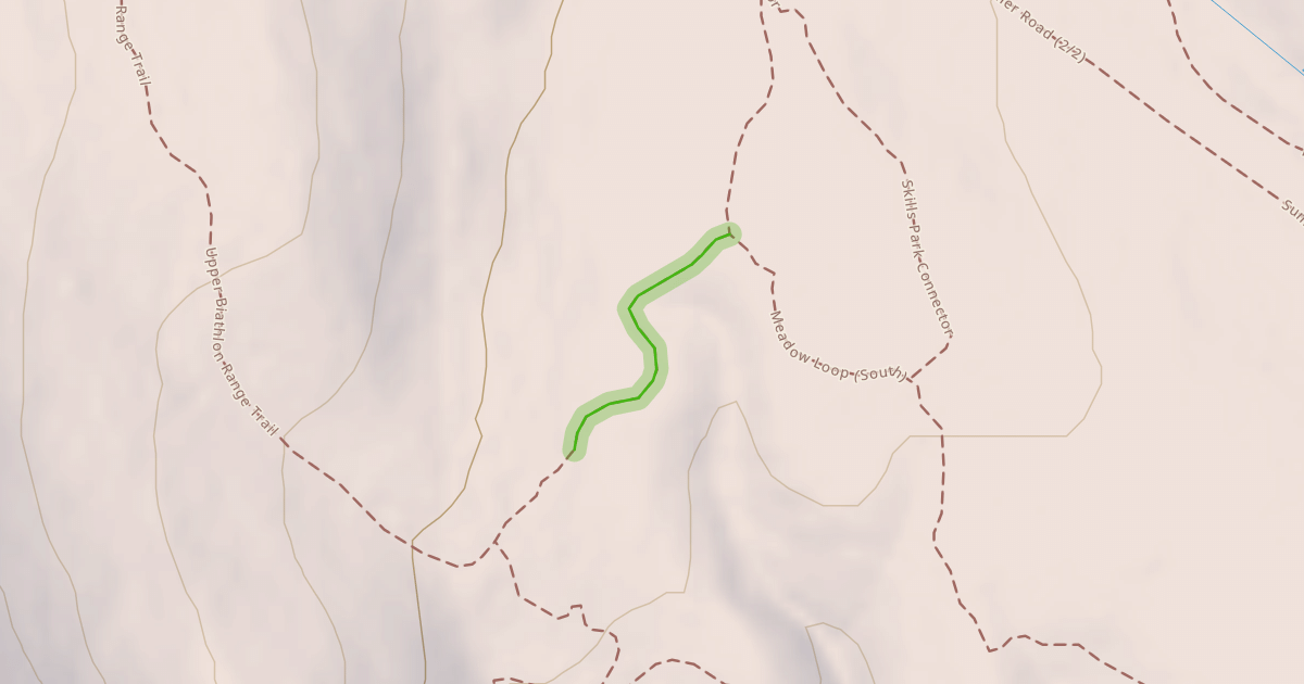 Map preview of Whiskely Gulch