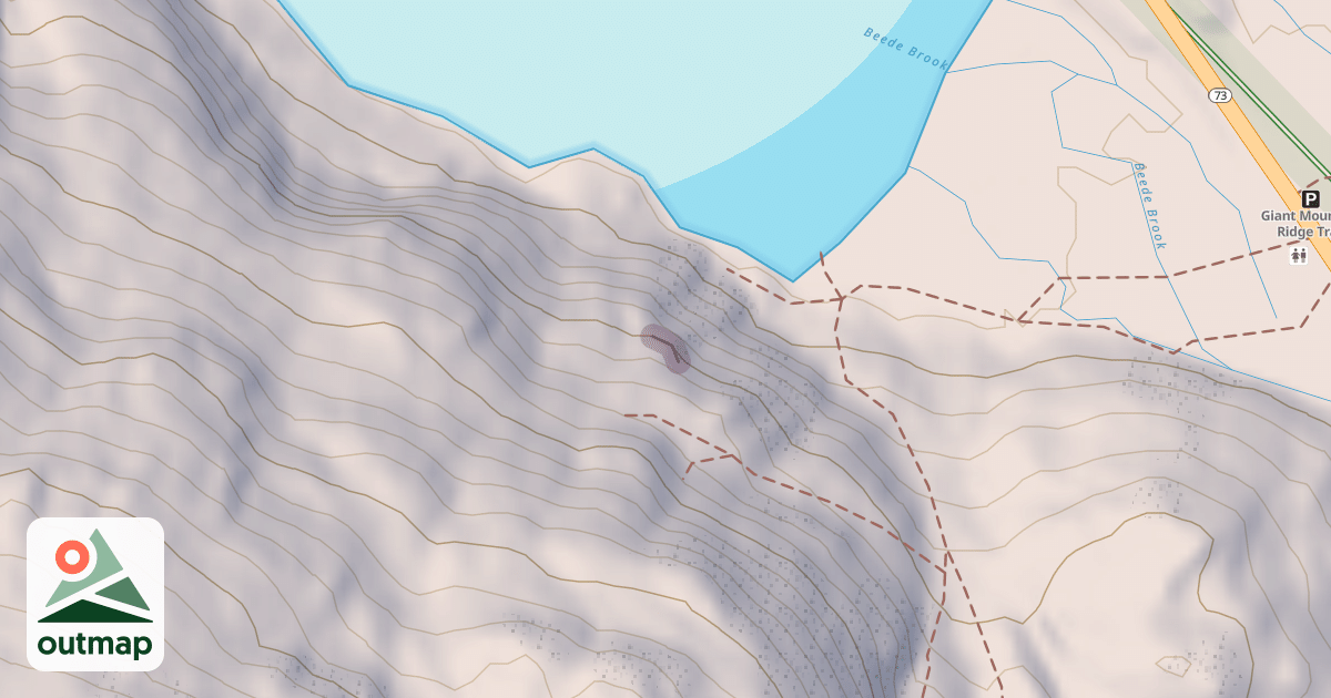 Map of Tillman's Arete