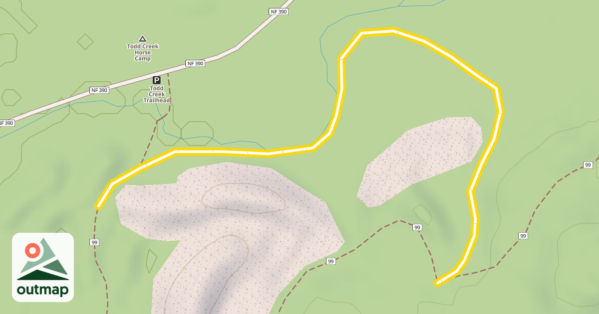 Map of Rich's Range