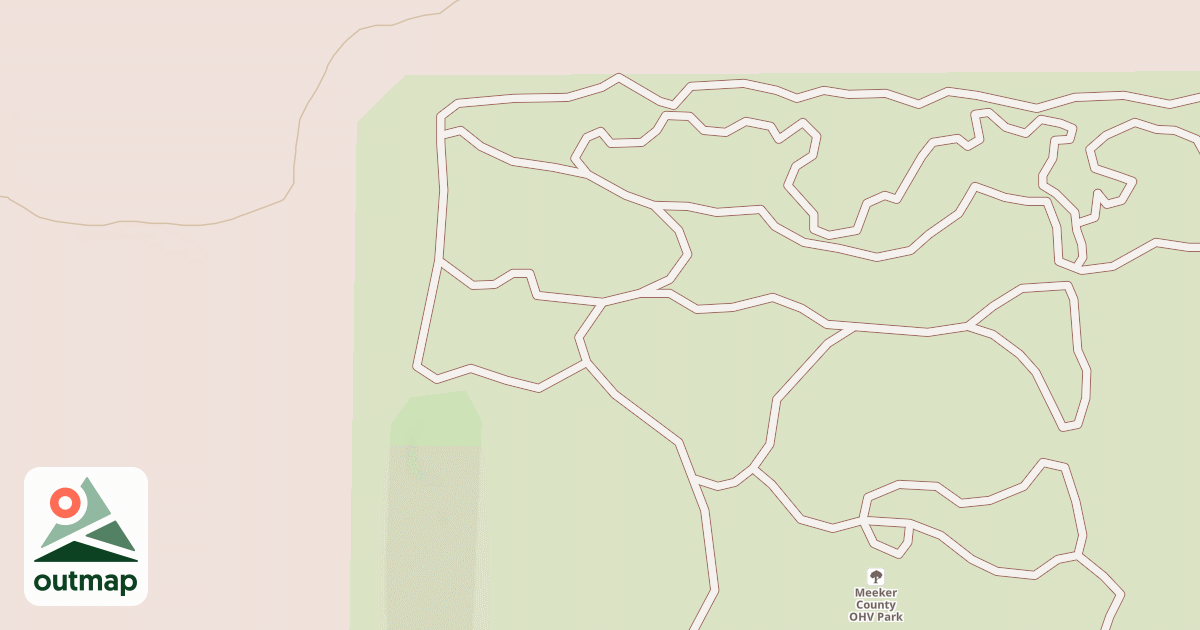 Map of Meeker County ATV/OHM Trails