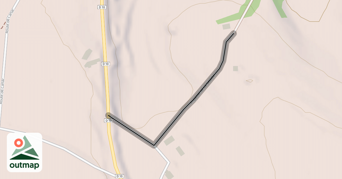 Map of Impasse de La Sibadie