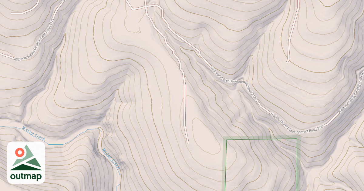Map of USFS National Forest System Roads {219E7644-A0E6-4254-B0D0-BF5BDC551AC2}