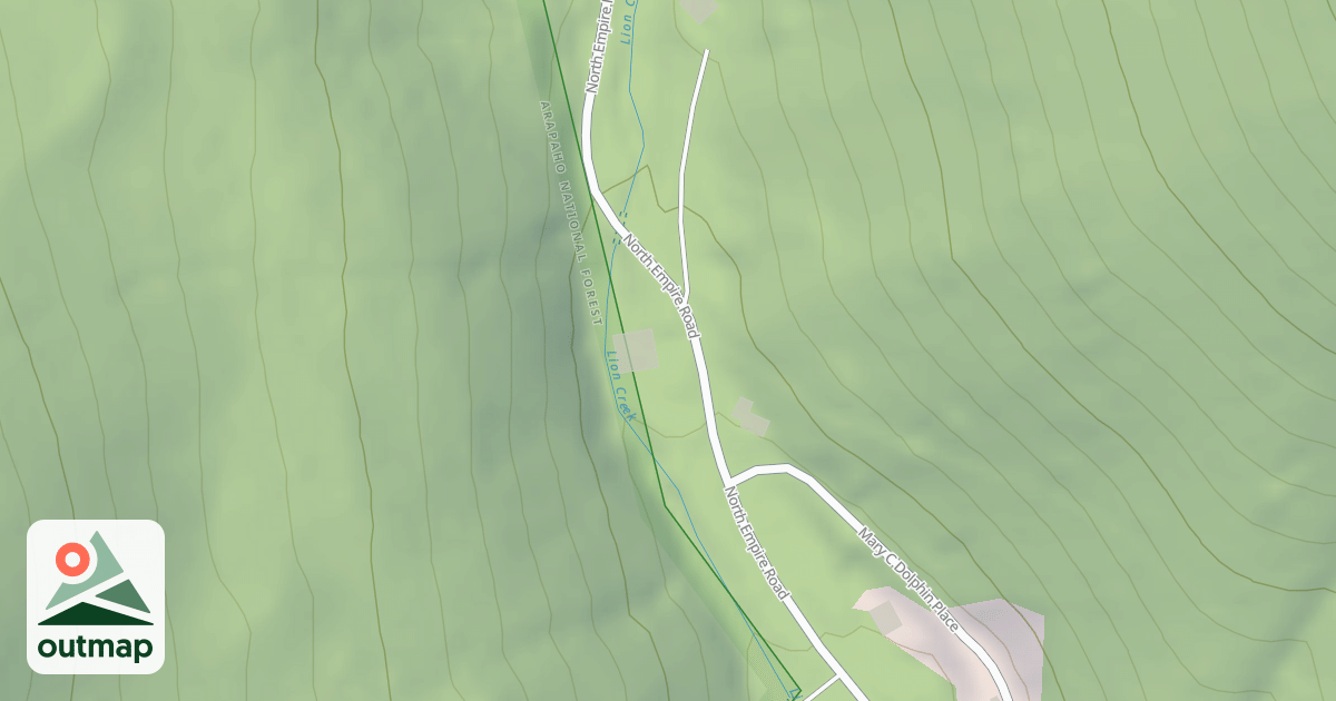 Map of North Empire Road