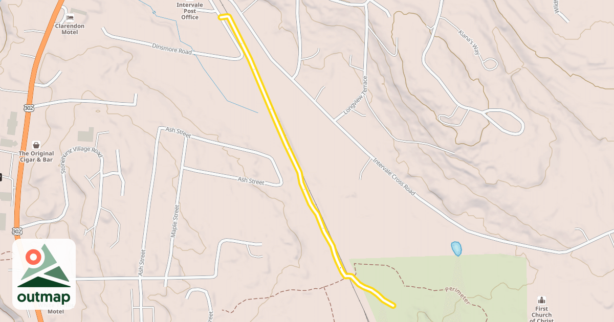 Map of Powerline Trail