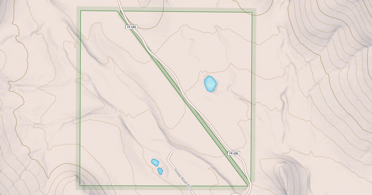 Map preview of JACKWOOD PASS