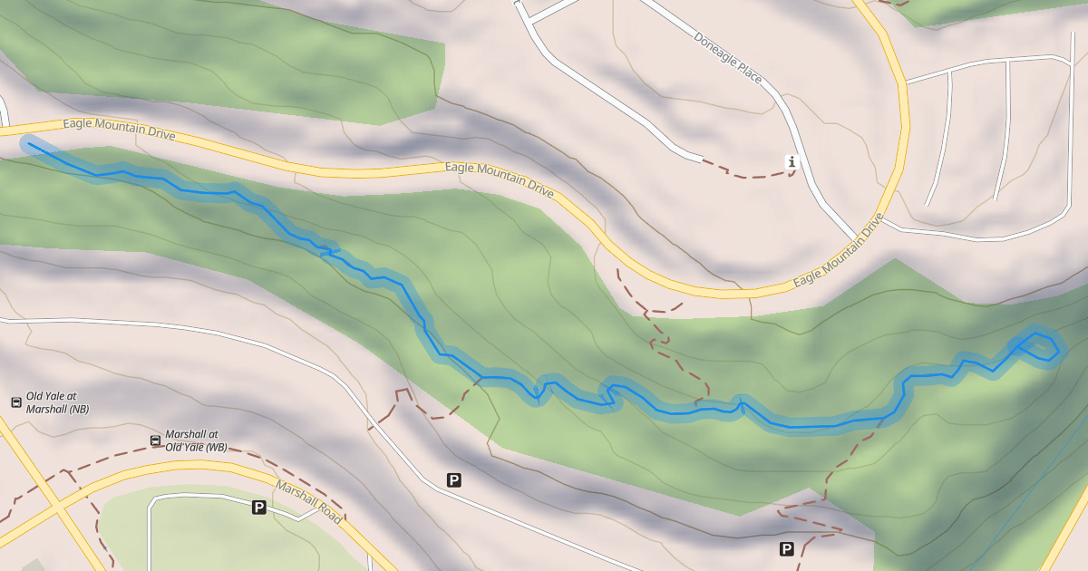 Map preview of Eagle Mountain Trail