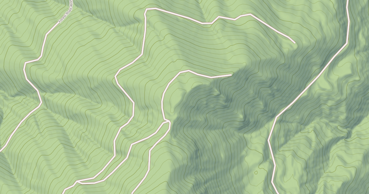 Map preview of USFS National Forest System Roads {B4073EAF-6D96-4777-9BEC-324C4879BDB1}