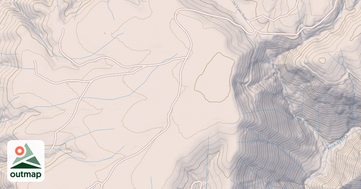 Map of OAK FLAT