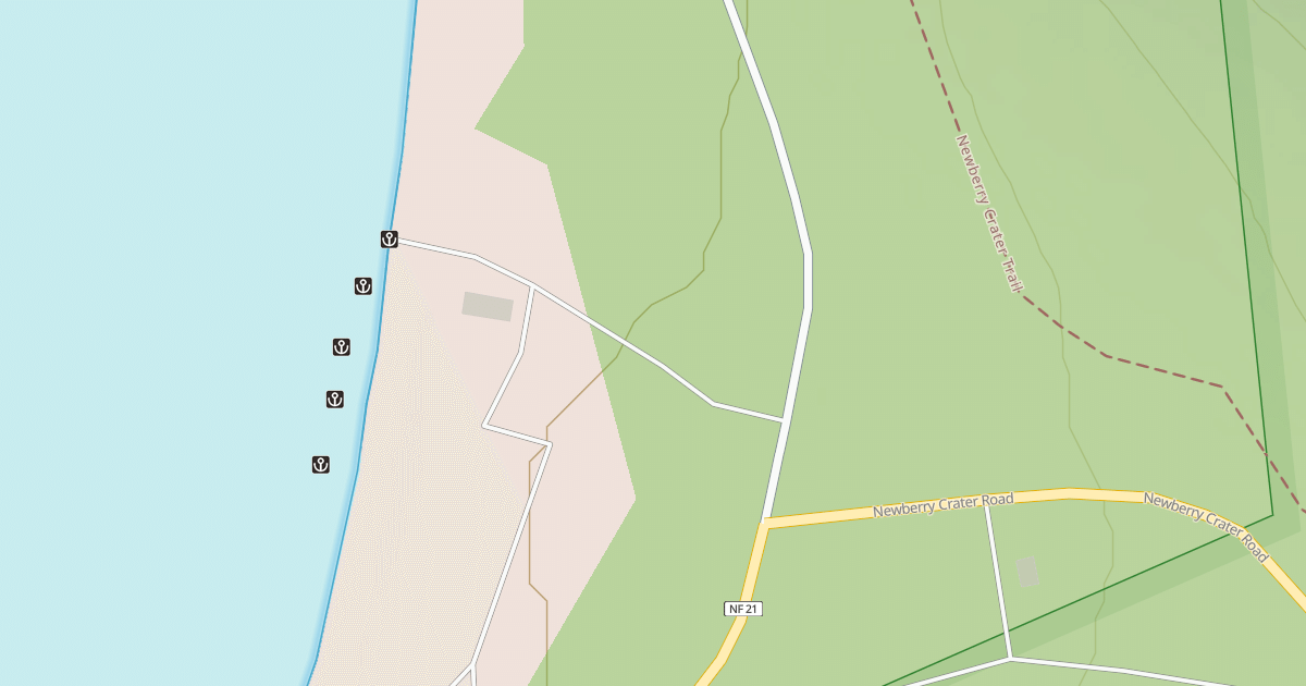 Map preview of EAST LAKE LODGE