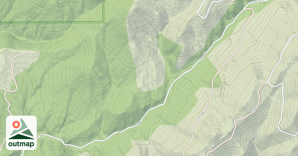 Map of (FDR) ROBBINS GULCH