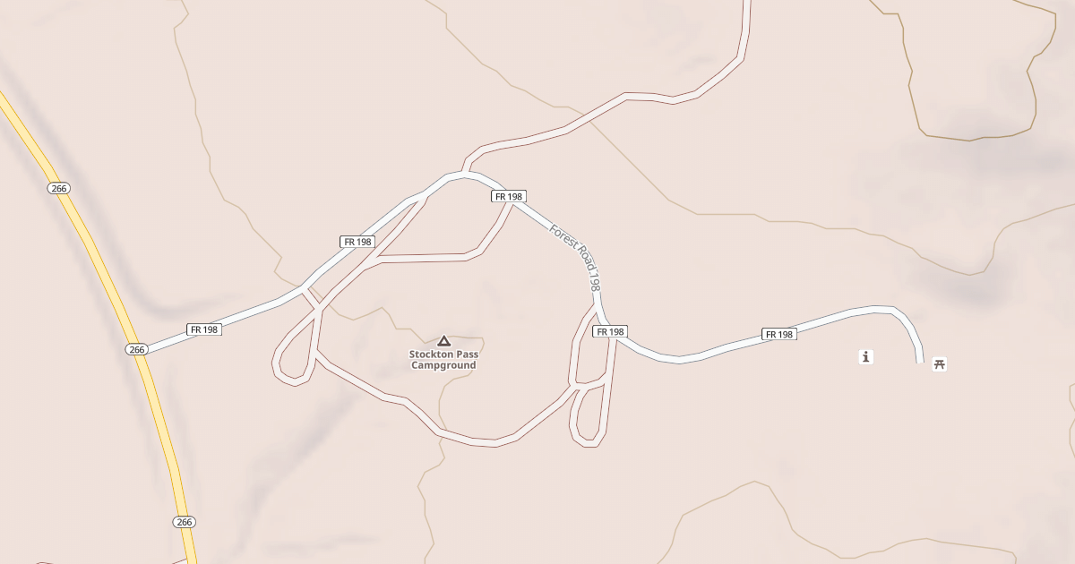 Map preview of STOCKTON PASS CG