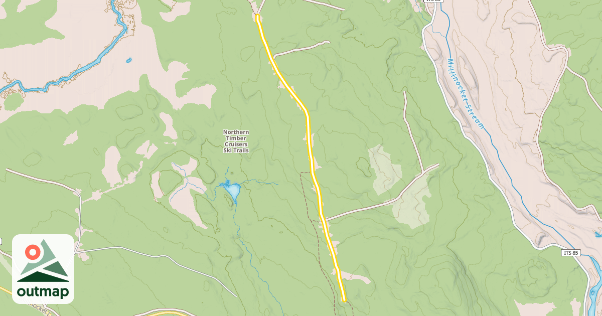 Map of K Trail