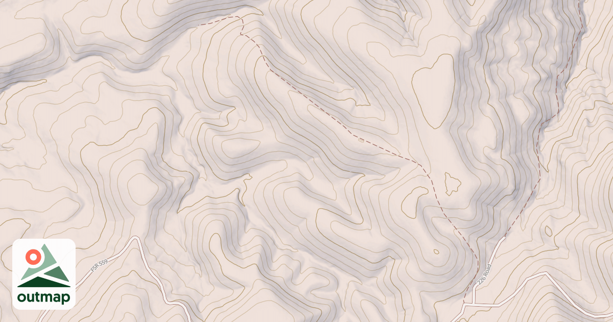 Map of Ruby Creek