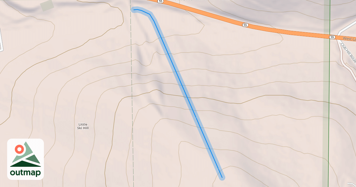 Map of Race Run