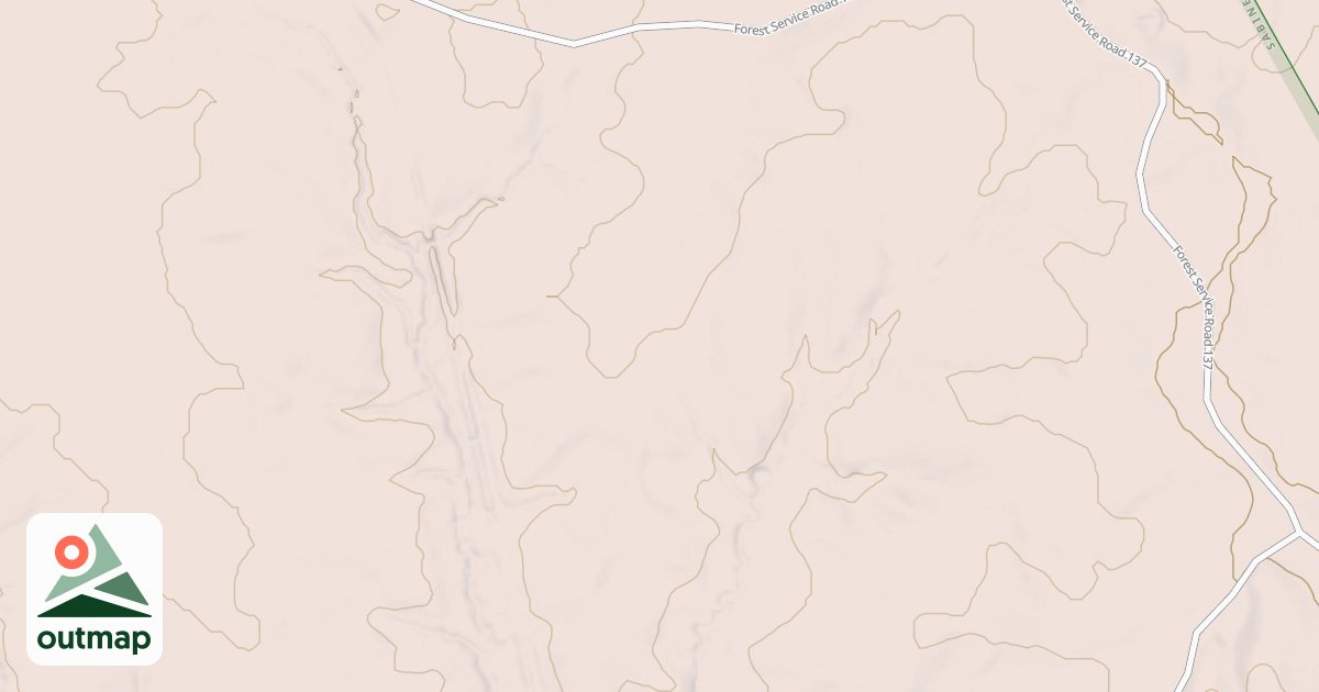 Map of USFS National Forest System Roads {A50F3635-B31D-4F41-BCB0-F6B35F1D44F8}