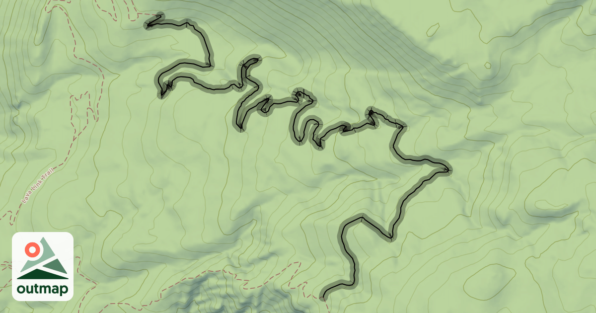 Map of Toombstone Trail
