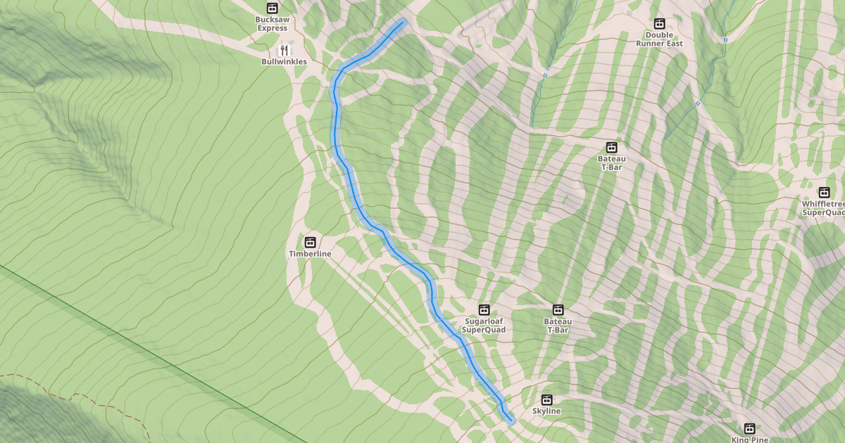 Map preview of Tote Road