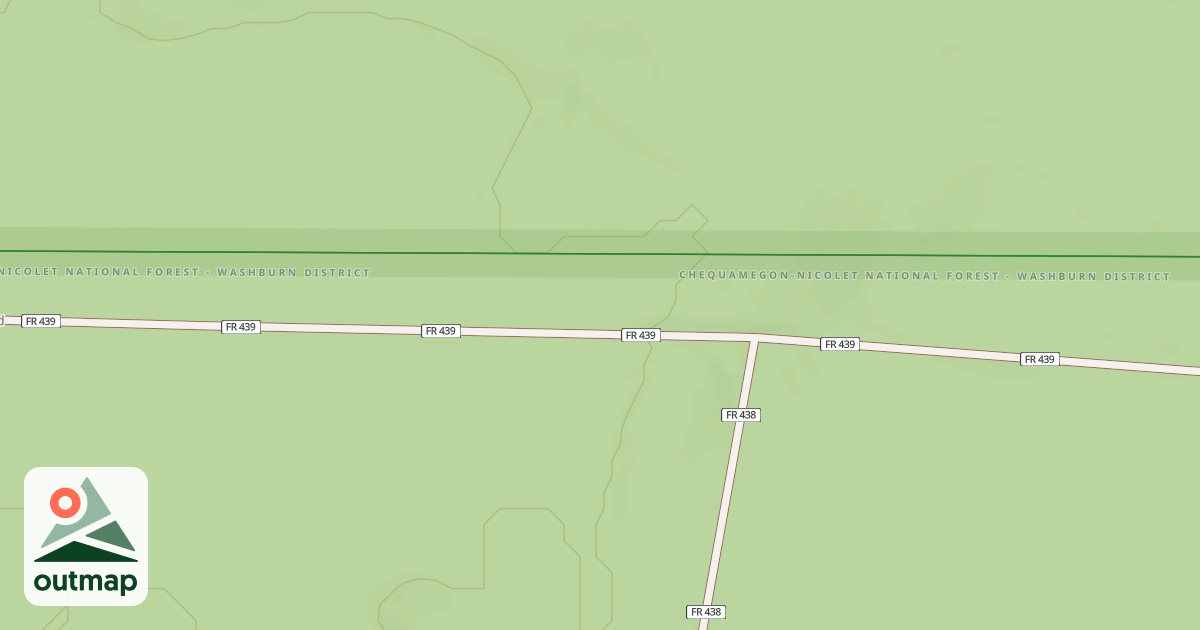 Map of FR 439E