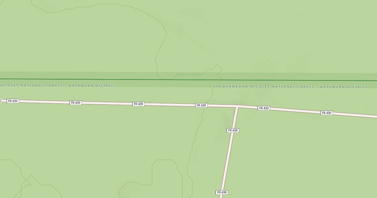 Map preview of FR 439E