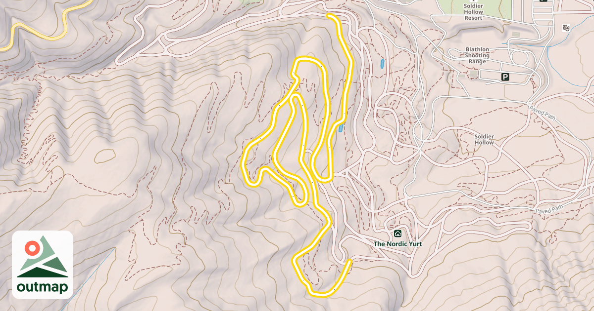Map of Roller Coaster