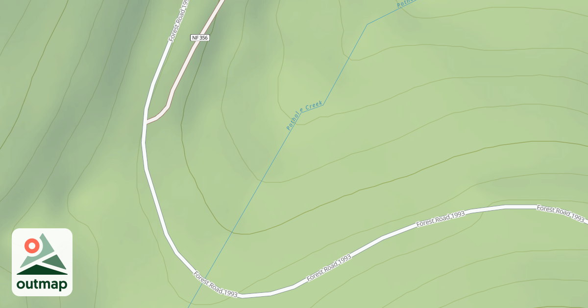 Map of EAST FORK & WAPITI