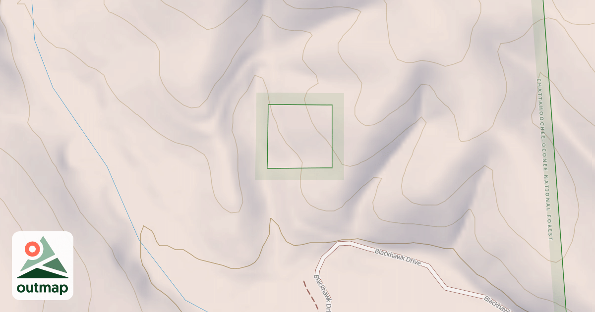 Map of COCHRAN FALLS