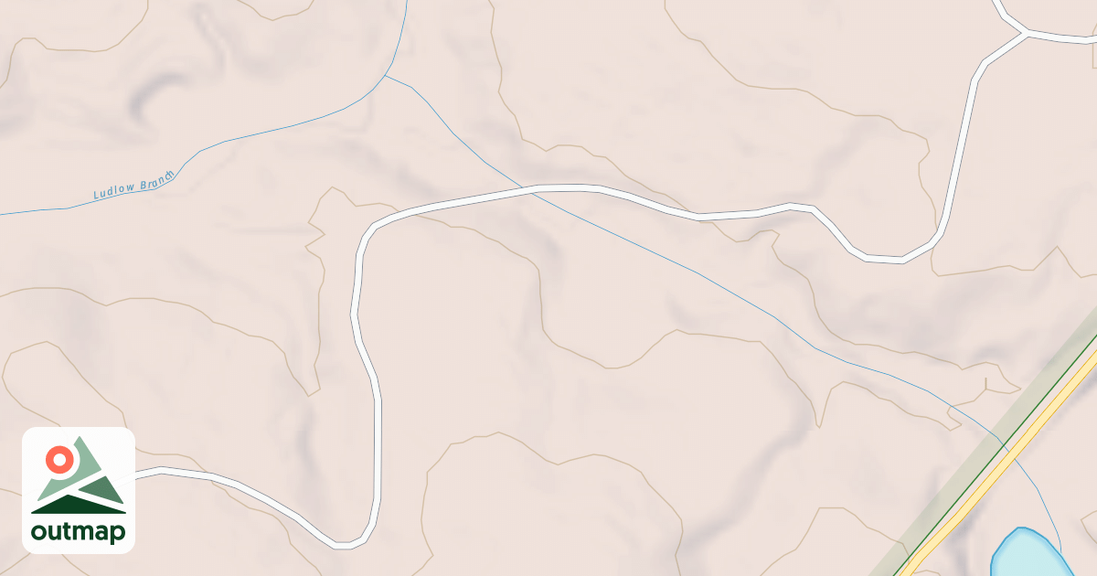 Map of LUDLOW BRANCH B in McCormick