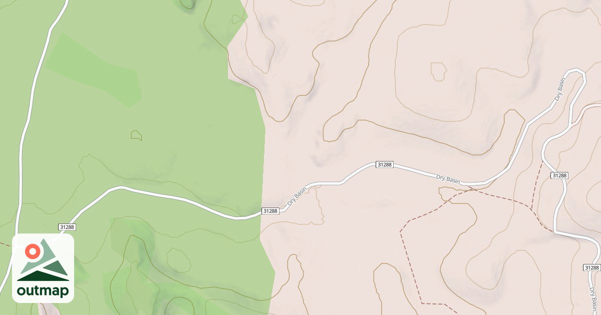 Map of MID DRY BASIN