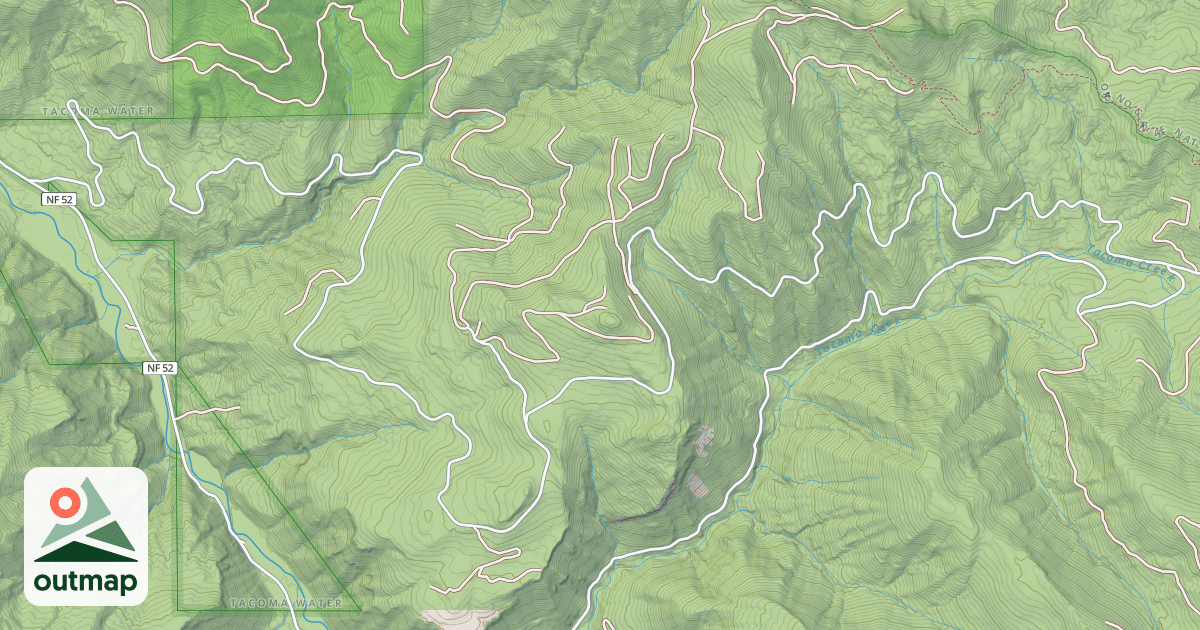 Map of INTAKE CREEK