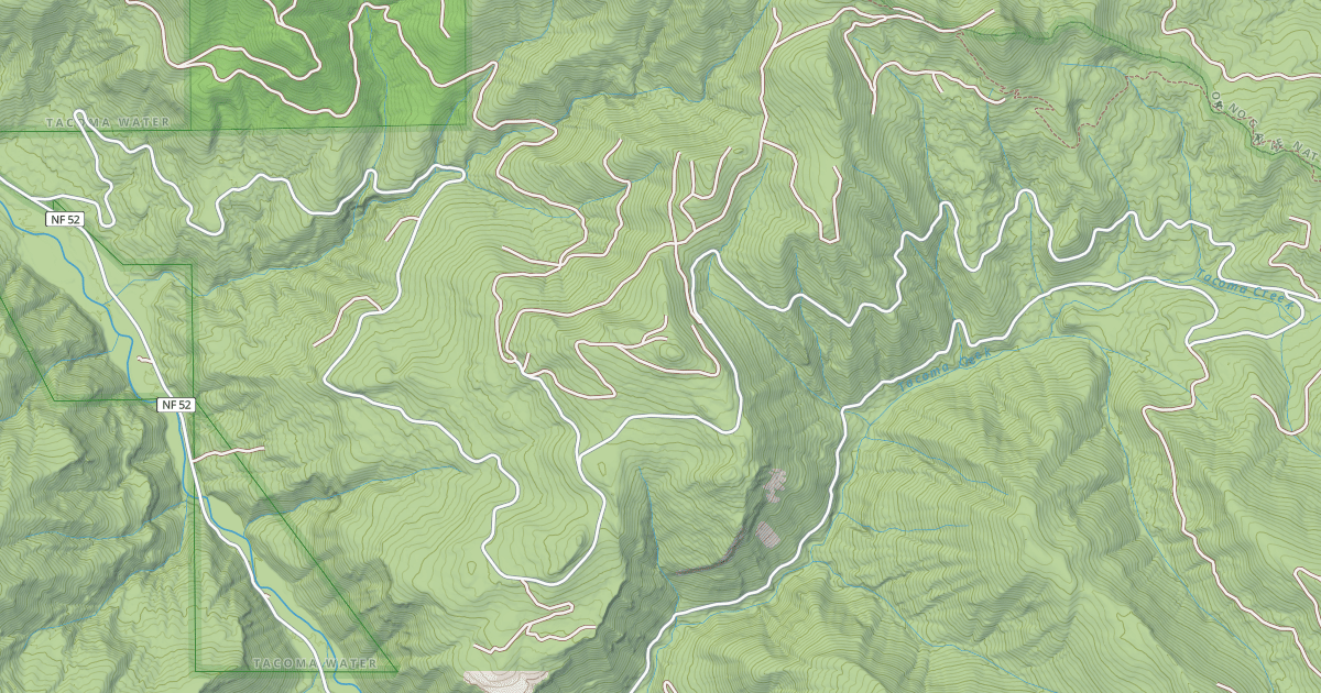 Map preview of INTAKE CREEK
