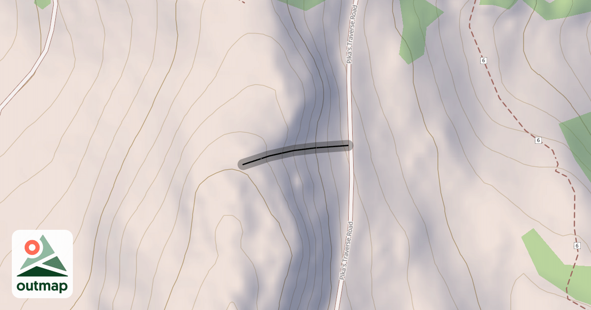 Map of Stagger Home Chute