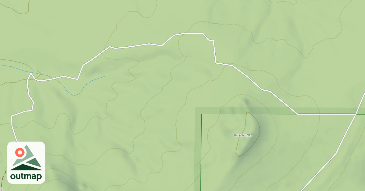 Map of JULIEN HILL SPUR I