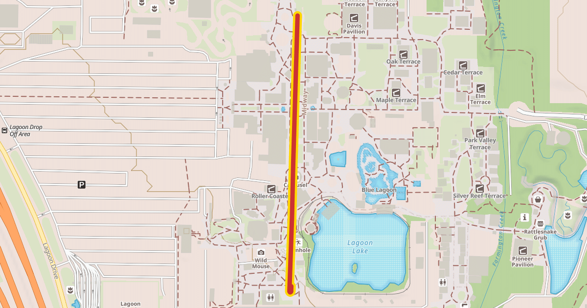 Map preview of Sky Ride