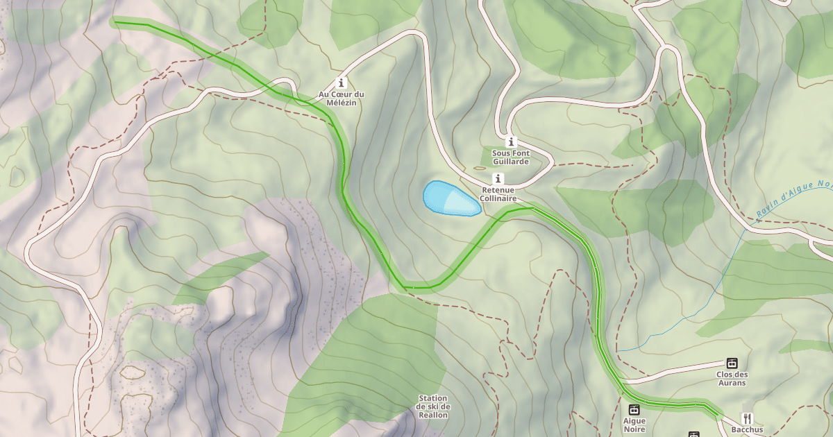 Map preview of Le Lac