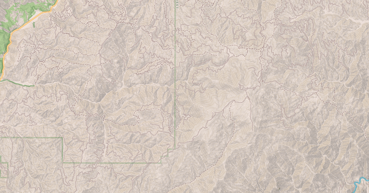 Map preview of COTTONWOOD-BANNOCK CREEK