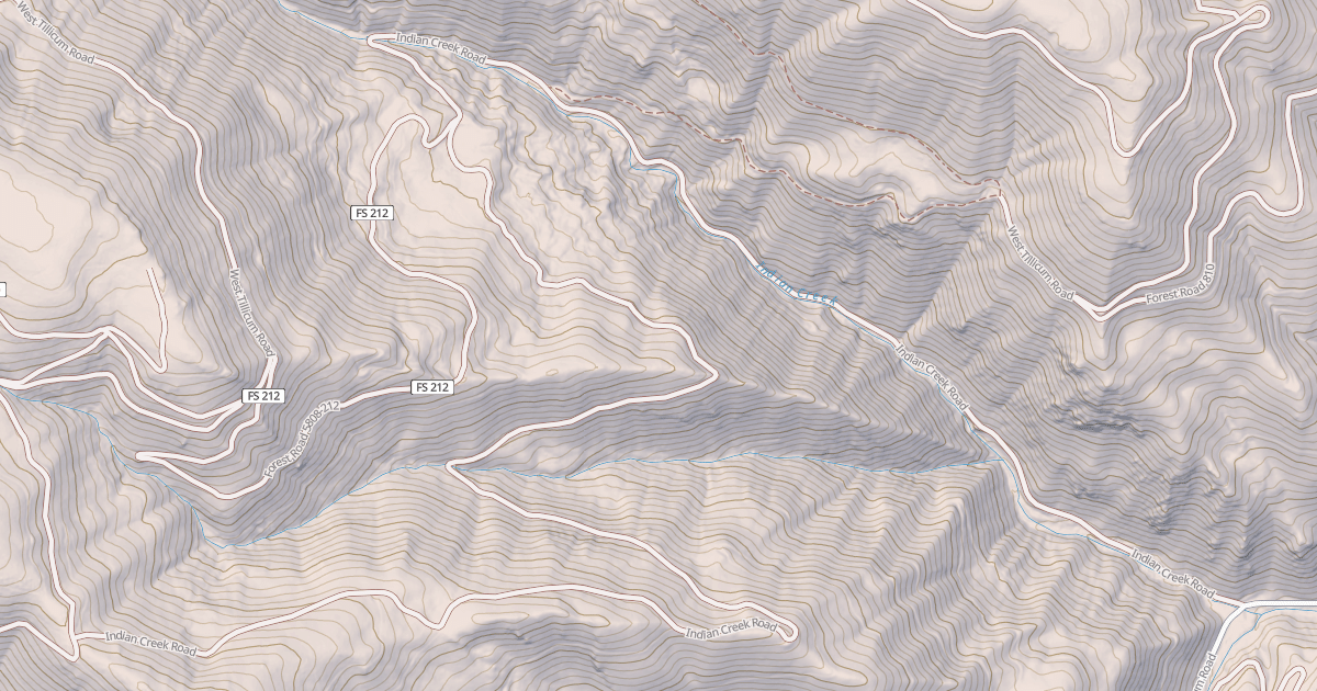 Map preview of INDIAN CREEK