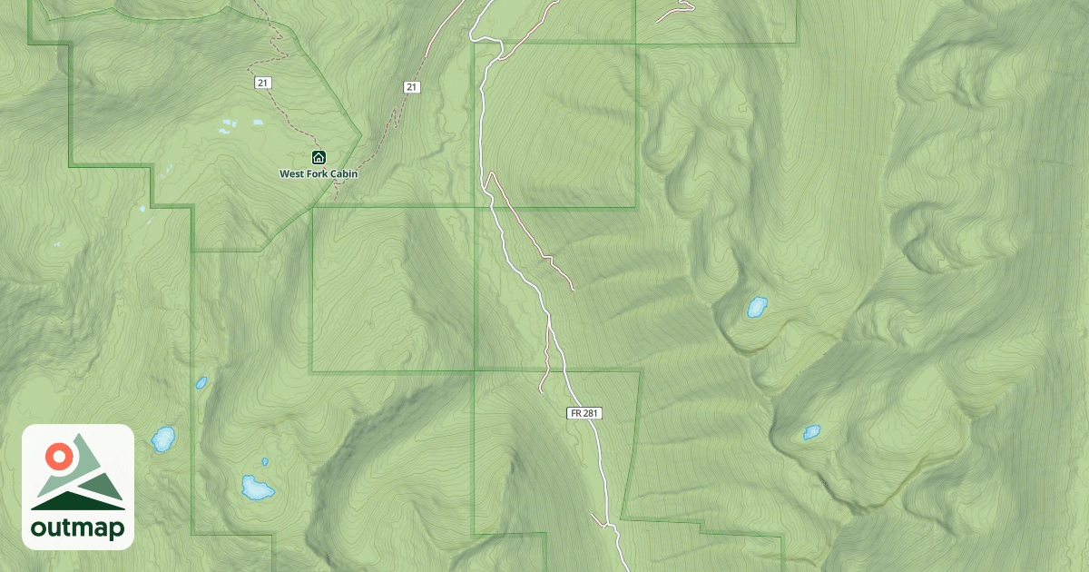 Map of SMITH CREEK