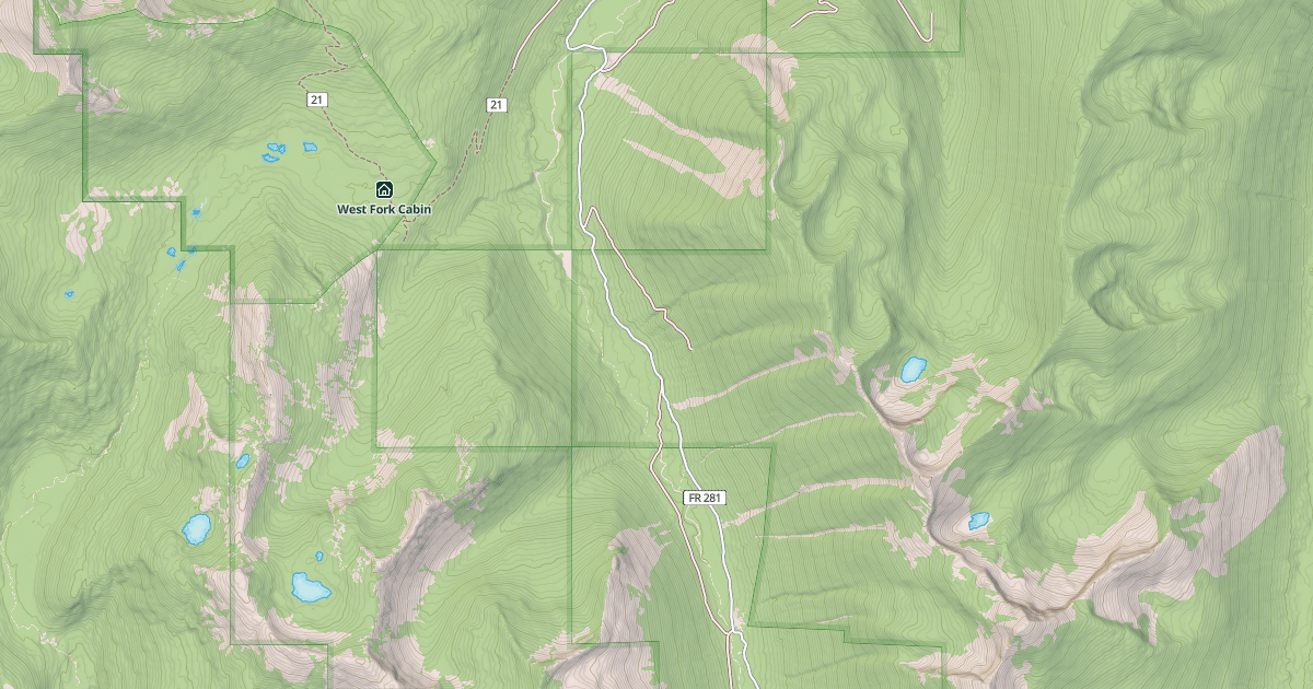 Map preview of SMITH CREEK