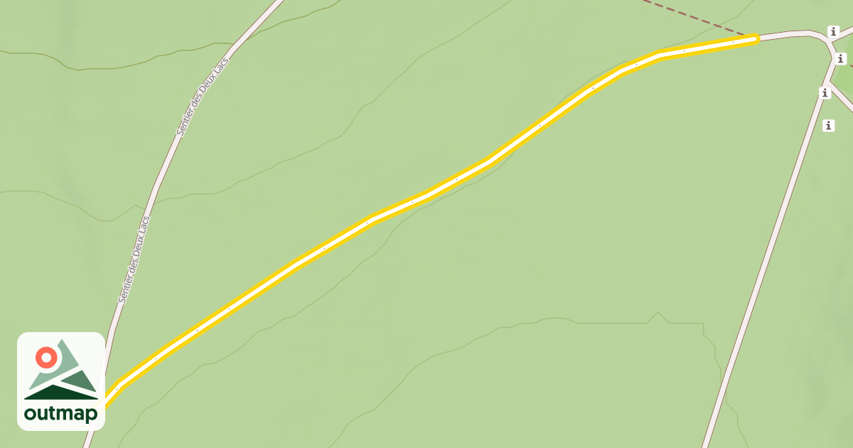 Map of Chemin de Chaumé Thiriet