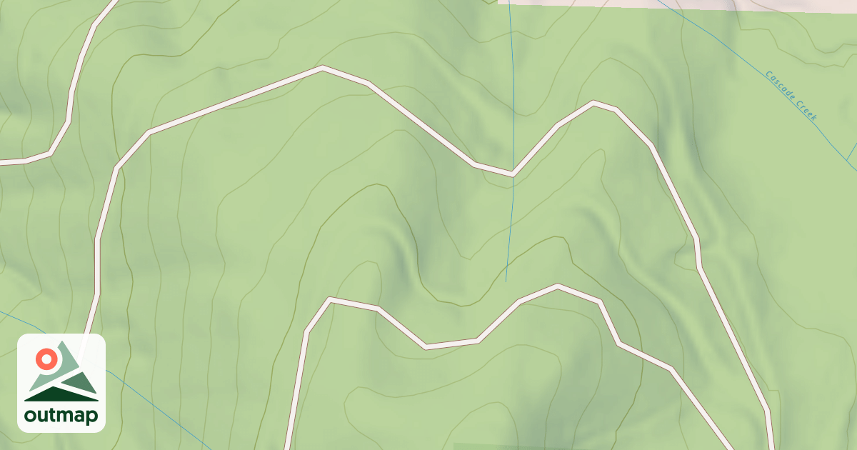 Map of FALL RIVER SPUR E